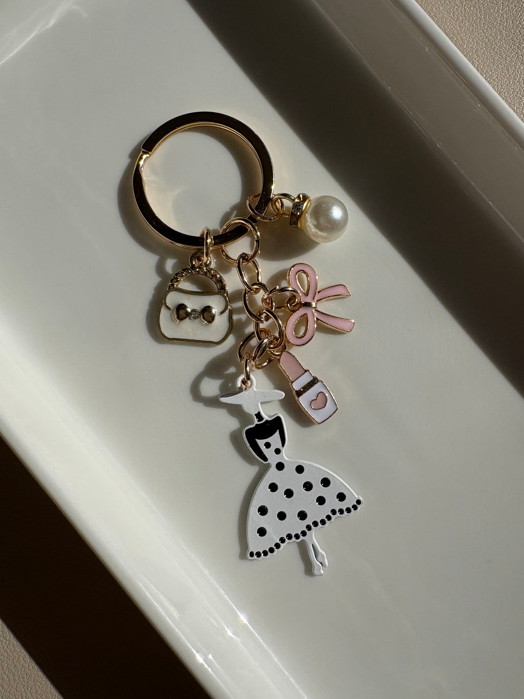 Pretty In Pink Keychain