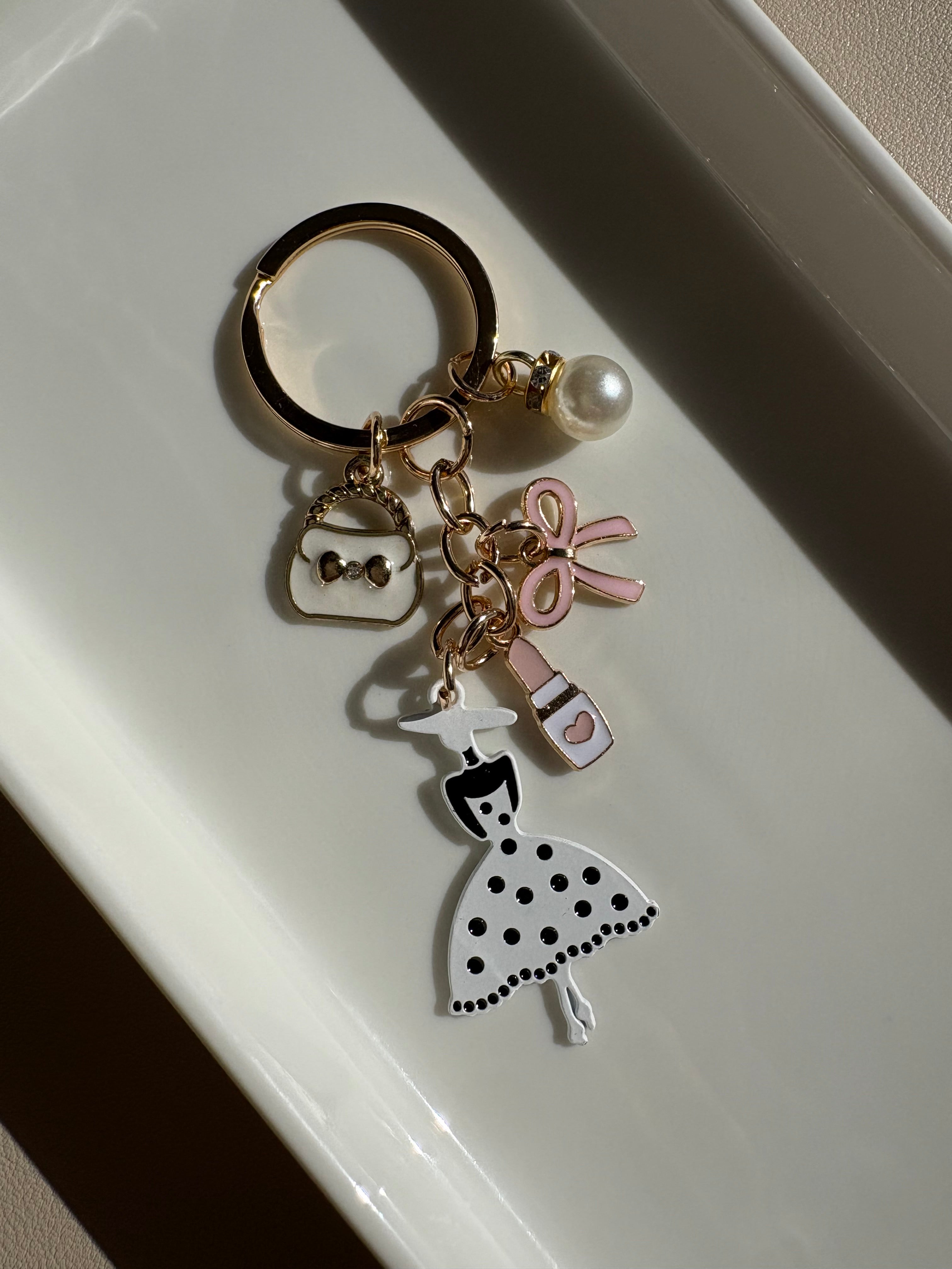 Pretty In Pink Keychain