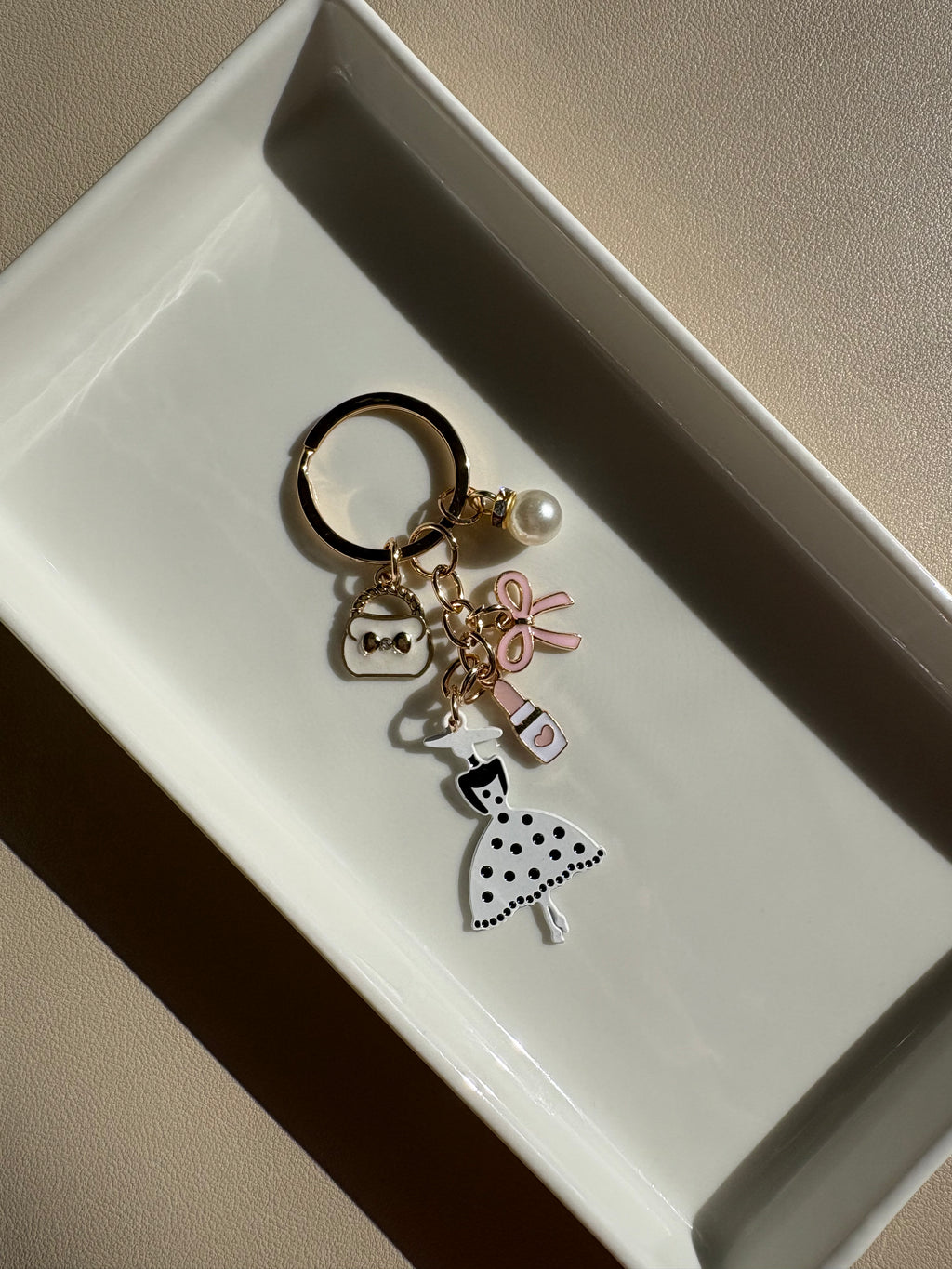 Pretty In Pink Keychain